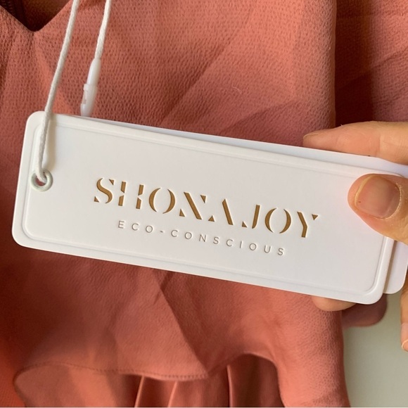 Shona Joy Rose Pink Luxe Frill Tulip Hem Maxi Dress Sz 2 - Picture 8 of 10